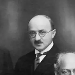 Freud's Committee in Berlin, 1922: standing, Otto Rank, Karl Abraham, Max Eitingon and Ernest Jones; seated, Sigmund Freud, Sándor Ferenczi and Hanns Sachs. Photographed by the Becker & Maass studio (Marie Boehm)