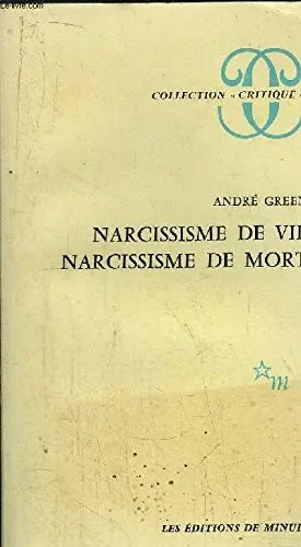 Cover of Narcissisme de vie, narcissisme de mort, Éditions de Minuit, collection Critique, 1983