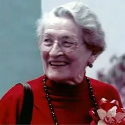 Mary Ainsworth, photographed by her friend Irv Gottesman, c. 1990