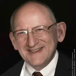 Otto F. Kernberg, black-and-white portrait photograph by David L. Lopez, 2024