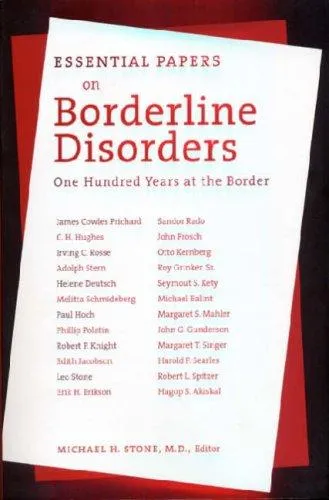 Cover of Essential Papers on Borderline Disorders, edited by Michael H. Stone (New York University Press, 1986), which reprints "Borderline Personality Organization"