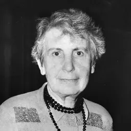 Anna Freud at the International Psychoanalytical Congress in Paris, 30 July 1957; Anefo photograph, photographer unknown (Nationaal Archief)