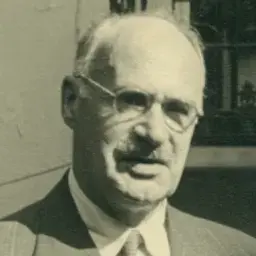 John Rickman, president of the British Psychoanalytical Society 1947–1950, in a photograph published by the Society with its list of past presidents