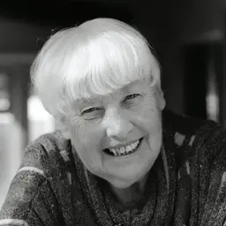 Frances Tustin, photographed by Lucinda Douglas-Menzies, 1990