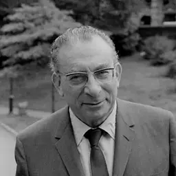 Rudolph Loewenstein, photographed by Elisabeth Loewenstein Novick